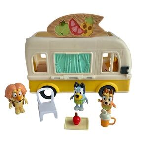 Bluey Juice Truck Vehicle Transforming Playset Incomplete 2018 Moose